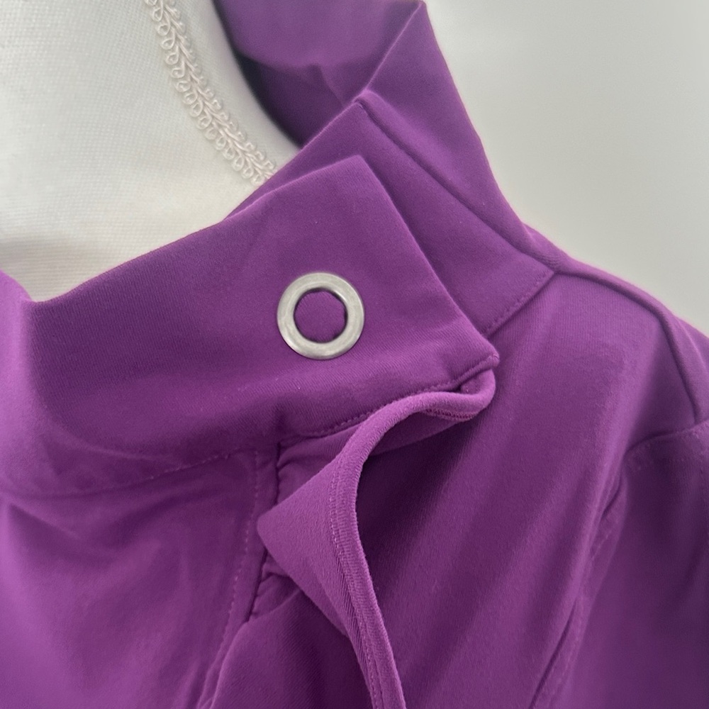 Karma Purple Ruffled Jacket - Picture 5 of 6